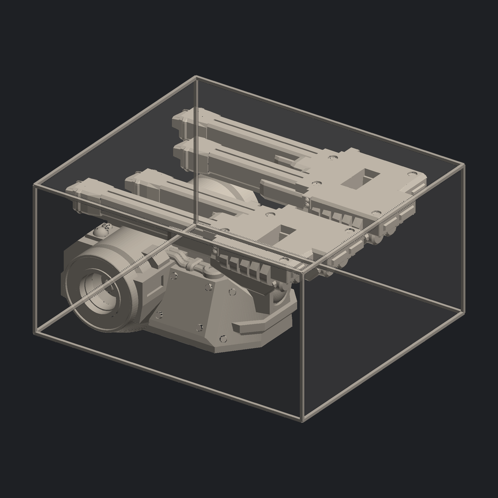 Bunker — Turret A, packed for shipping